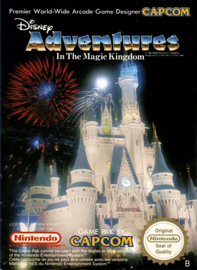 Adventures in the Magic Kingdom (Europe) box cover front
